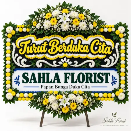 Papan Bunga Duka Pabean Cantian